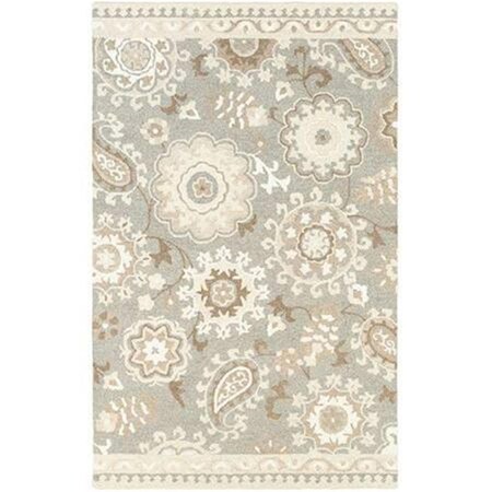 Oriental Weavers 8 x 10 ft. Rectangle Craft Area Rug, Grey and Sand C93003243304ST
